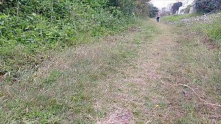 Wife Goes to the Park Without Panties to Show off!