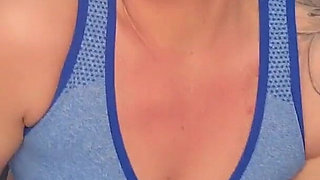 Pussy Juice in Sports Briefs: Nicely Licked