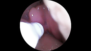 Camera Inside My Wife’s Pussy and Squirt