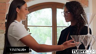 TUSHY Cock-Hungry Hotties Liz Jordan And Milan Cheek Get Their Perfect Asses Fucked In Passionate Anal Foursome: Porn