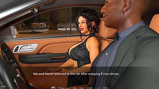 A couple's duet of passion and desire. Hot wife on a date while her cuckold husband waits at home
