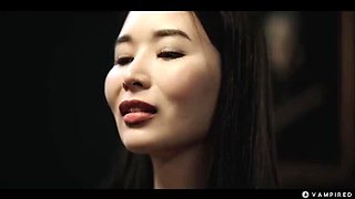 Hot Lesbian Vampire Sex - Blonde Nancy Ace Dominates Rikako Katayama in Mind Control Scene