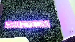 Brunette Solo Webcam Masturbation