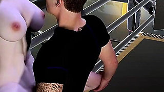 Lustful Too Curvy for One Render - 3D Animation Hentai