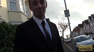 Pascalssubsluts - huge boobed Victoria Summers fed cum and humilation