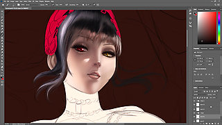 Kurumi timelapse sfw date a live