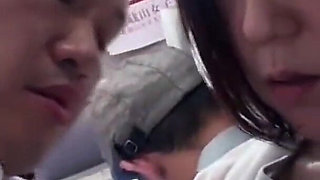 Crowded Bus Heat - a Married Woman Notices and the Tension Builds Between Them - Scene1