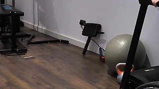 Boy Boy Girl Gym Fuck Session