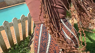 Ripped Leggings and a Creampie