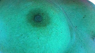Big boobs milf masturbates with her dildo