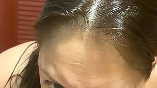 Horny Latina and slut fucking and sucking until she swallows every drop of cum