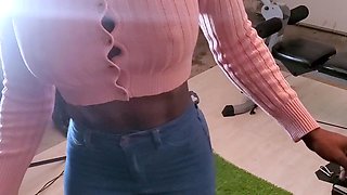 Amateur young couple sex on webcam