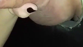 Wife at Gloryhole Blowjob at Adult Public Cinema