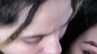 Horny Step Daddy Fucks His Stepdaughter and Her Best Girlfriend and Facializes Both!