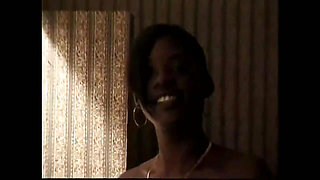 Beautiful Black Teen Enjoys a Monster Black Cock in Her Wet Pussy and Cum in Her Mouth