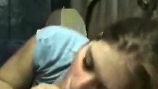 American MILF Gives an Amazing Blowjob