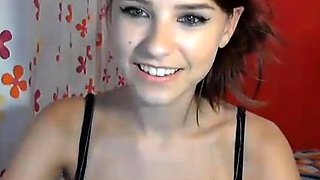 Curly Blonde Teen Records Solo Dildo Masturbation More at