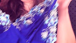 Try on Haul: Babydoll Dress! Curvy MILF in Deep Blue Lingerie! Arya Grander