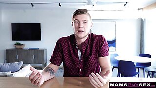 Cumshot action with cunning Eva Long from Moms Teach Sex