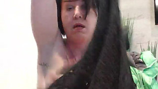 Julie does nude run in the office