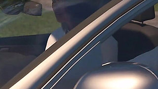 No More Cash 4 - Toby Pressing His Landlady's Breasts at the Beach