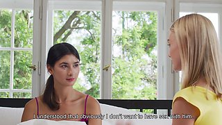 Beautiful teens lesbian sex mind-boggling scene