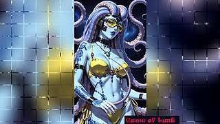 Gol Busty Alien Fantasy Animation V2