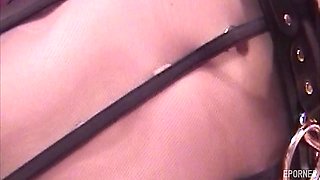 Leashed Bitch Used And Gets A Cum shot - Bdsm sex