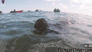 Caribbean Sea Receives Goddess Breathplay Mask Diving Glass