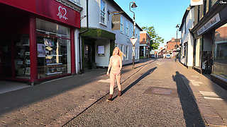Public Places Nude: WoodBridge, England