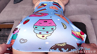 Stepdaughter Alone and Unable to Oppose Perv Stepdad!