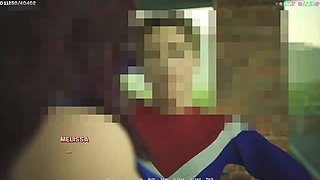 Shamandev's Shadows of Desire: Cum Hater Facial & Miley Loving BBC - Anal Teen BDSM 3D Game