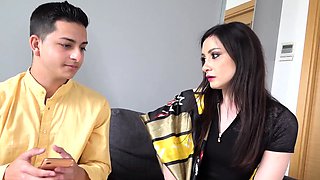 Cheating Indian Bhabhi rough fucked in the Ass by Devar