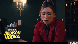 Fine-looking Addison's alien scene
