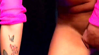 Sexy Blonde Smoking Slut Paris Rocks Rides Her Studs Fat Bwc to a Messy Cum Facial