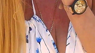 Filthy Flashing Outdoor Fingering & Anal Play with Ass Spreading & Pussy Play