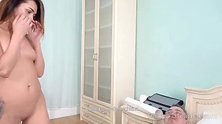 Tricky senior teacher - beauty gets extra lesson and orgasm