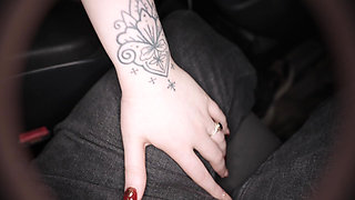 Picked up a Goth Girl - Fucked Her Throat and Her Ass