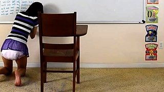 Pookie: Writing Lines & Spanked