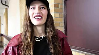 GERMAN SCOUT - Slim Ukrainian Girl Mari Moon