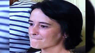 Petite housewife gets a makeover ready for her threesome
