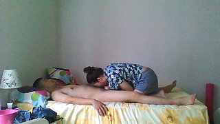 Submissive Teen Chinese Slut Sucks My Dick and Swallows My Cum