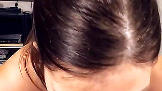 Hot Slow Amazing Blowjob Ends in Oral Creampie