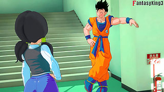 Android 18 Dances for Gohan at the University - Dragon Ball Zex Series