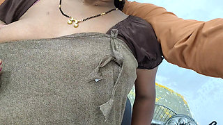 Hot Sali and Young jija village outside oldest house sex movies - desi bhabhi beautiful boobs sucking and big pussy sex.