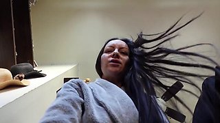 Raven Willows Anime Fuzzy Robe Tease