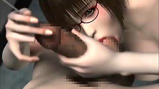 3D Bubble Butt: Blowjob, Doggy  Babe Porn