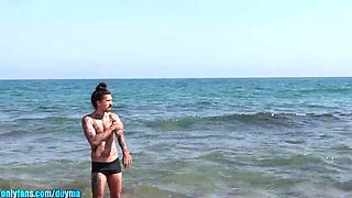 Beach Babe with Big Ass Fucked Doggystyle by Hot Guy - Amateur Homemade Sex