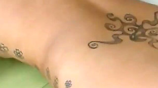 Horny Thai MILF London gets fucked and jizzed on by old guys