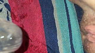 Stretching Step Sisters Pussy with Toys